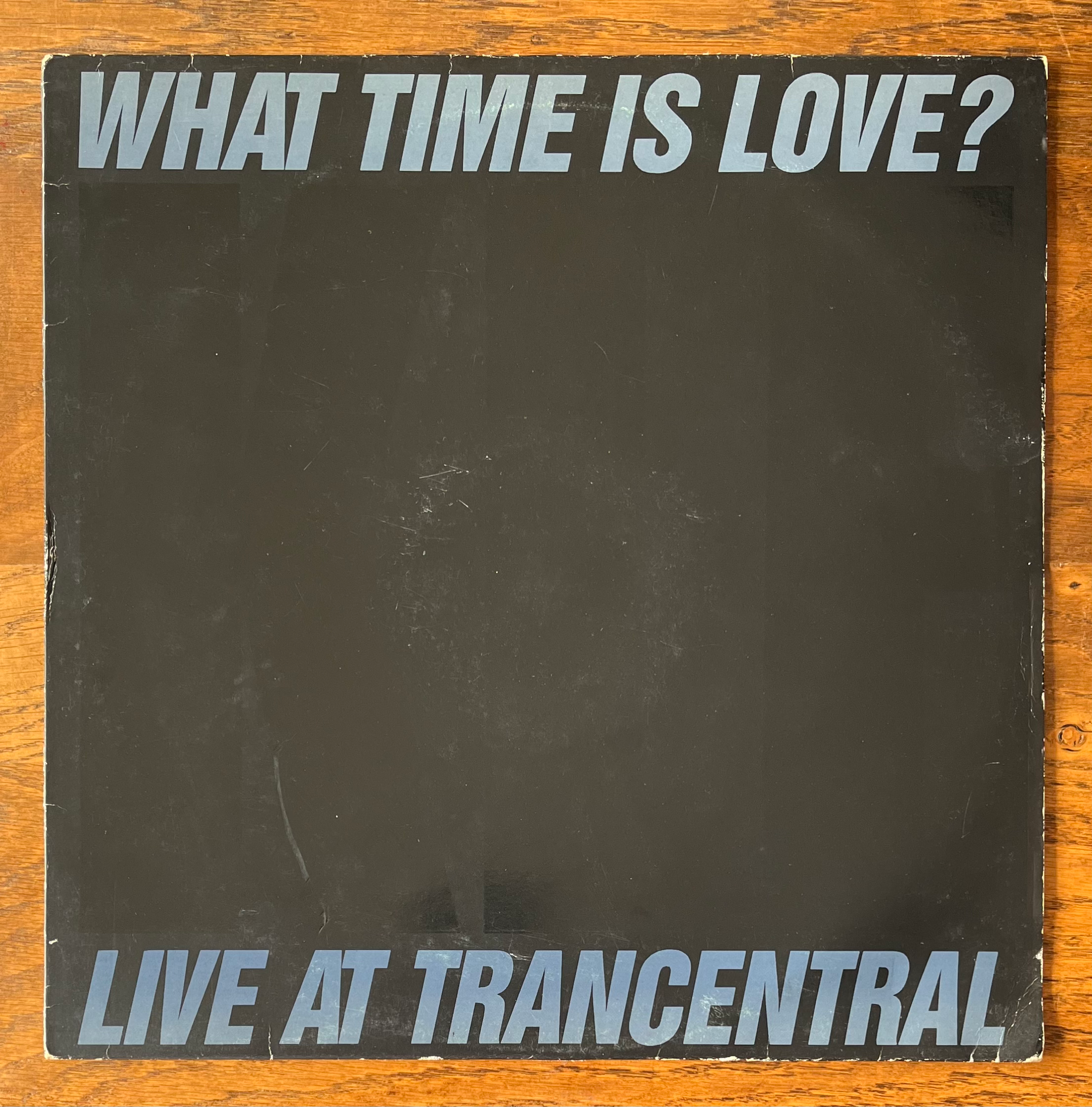 THE KLF FEAT. THE CHILDREN OF THE REVOLUTION - What Time is Love? (12" Single)