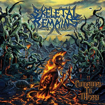 SKELETAL REMAINS - Condemned To Misery (1LP 180g Black Vinyl)