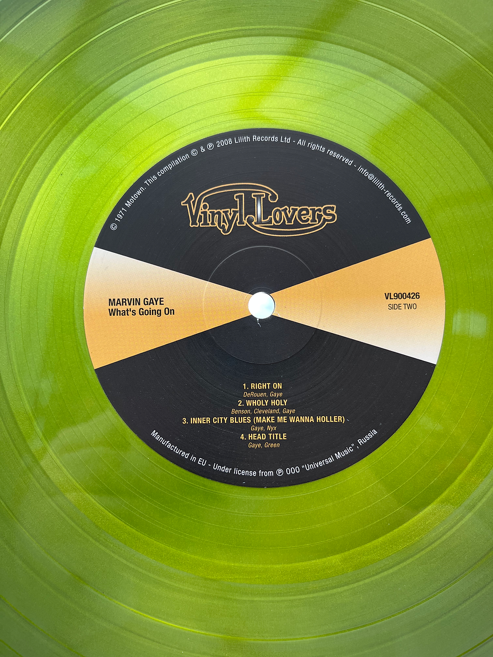 Thumbnail: MARVIN GAYE - What's Going On (1LP Ltd Ed. 180g Swamp Green Vinyl)