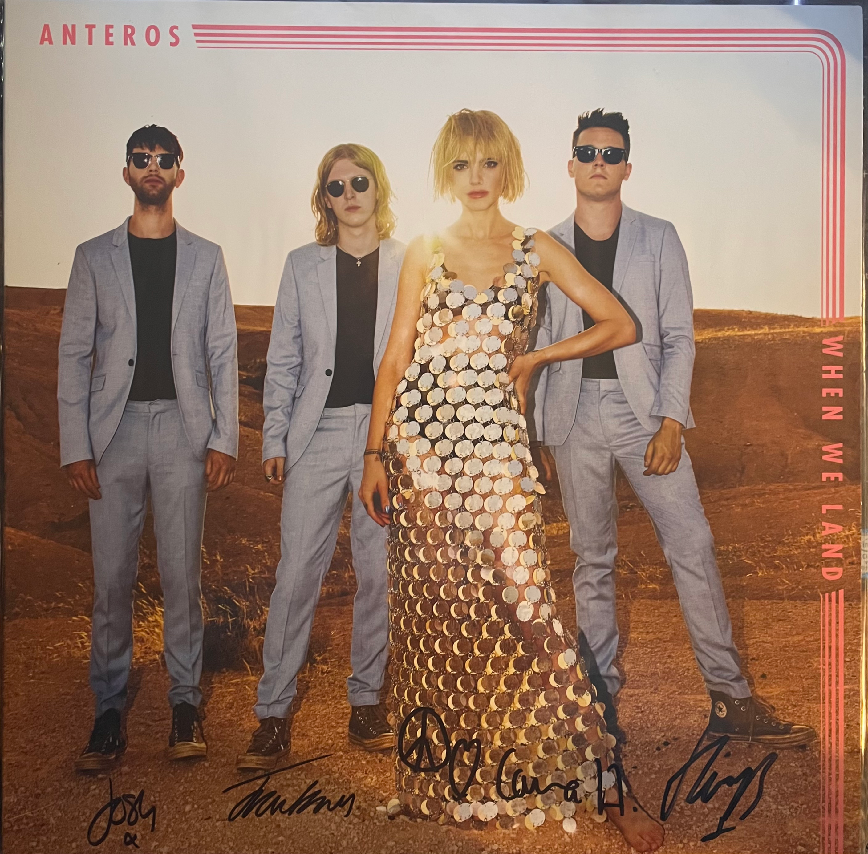 ANTEROS - When We Land (Signed)