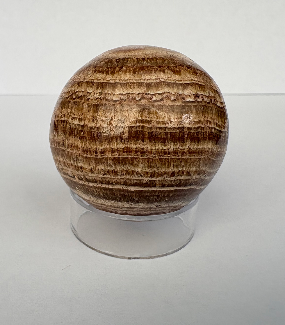 Thumbnail: CHOCOLATE CALCITE SPHERES - Various Sizes Available