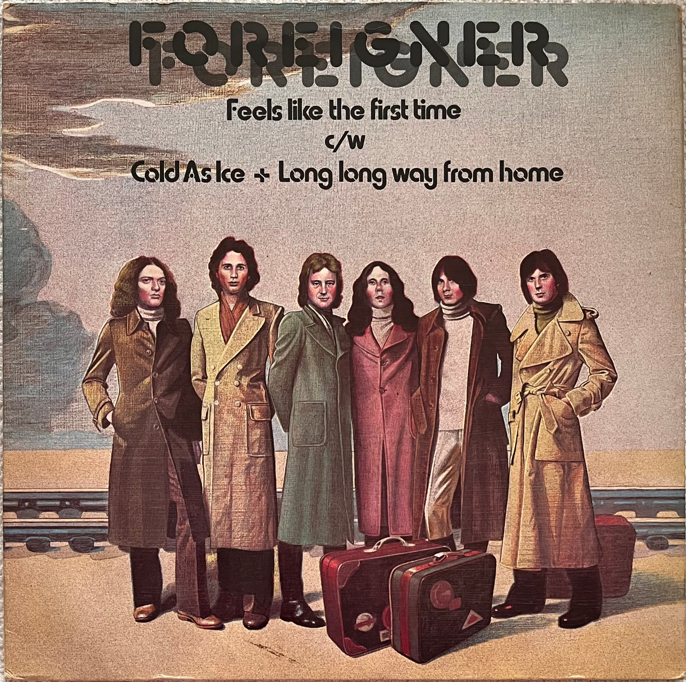 FOREIGNER - Feels Like The First Time (12" Maxi-Single)