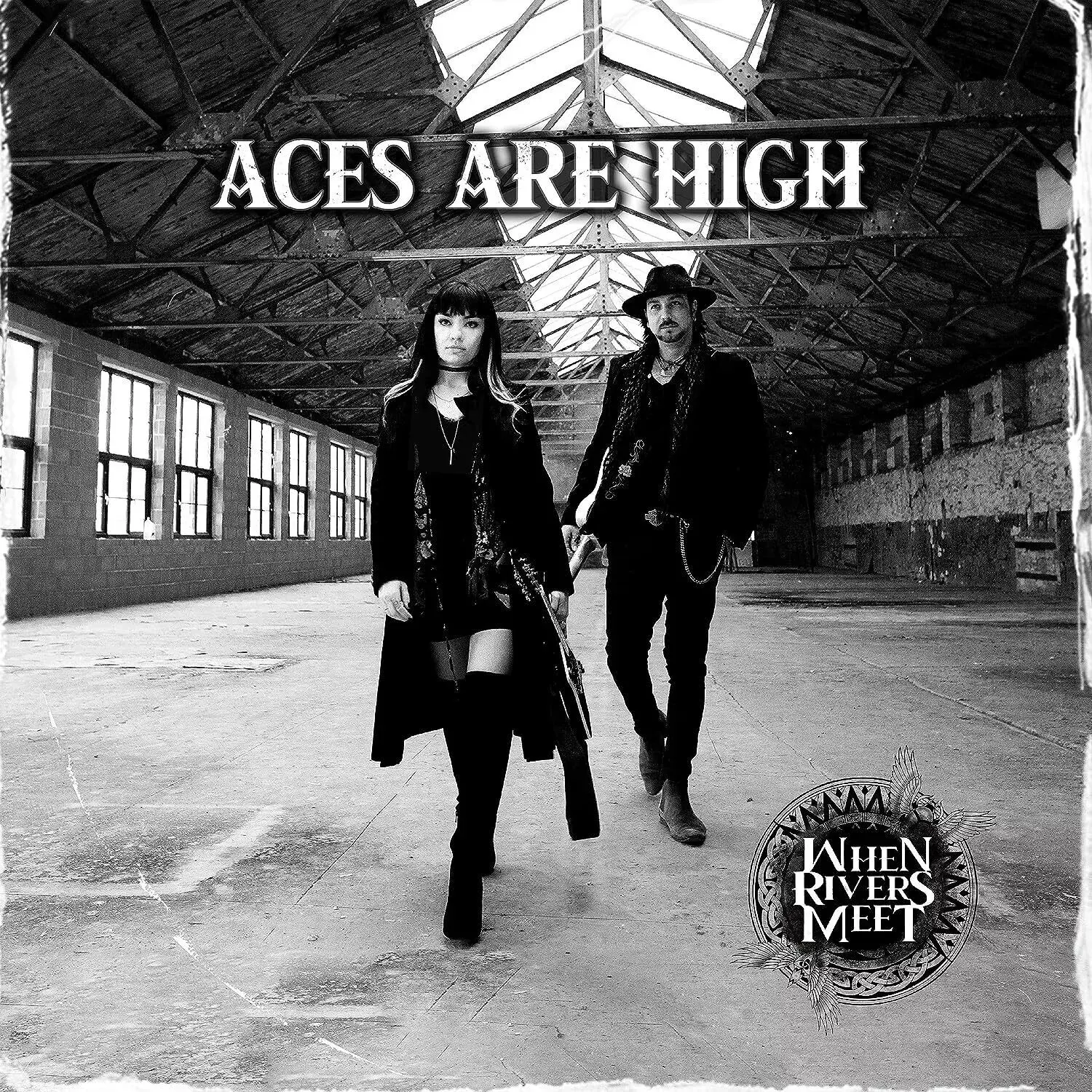 WHEN RIVERS MEET - Aces Are High (1LP Black with White Splatter)