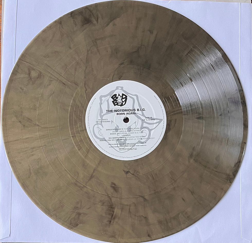 Thumbnail: THE NOTORIOUS B.I.G. - Born Again (2LP Gold & Black Marbled Vinyl) RSD