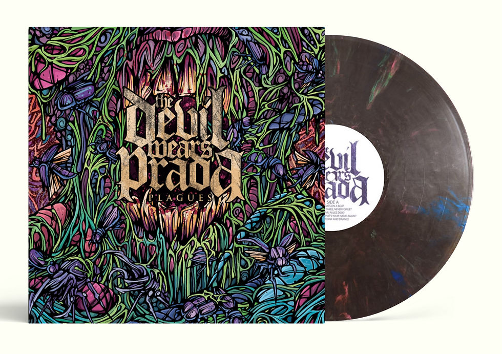 Thumbnail: THE DEVIL WEARS PRADA - Plagues (Ltd Ed. 1LP Rainbow Road Vinyl)