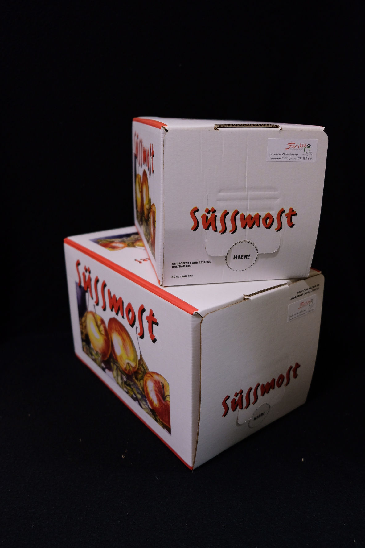 Süssmost pasteurisiert Bag-in-Box 5 Liter