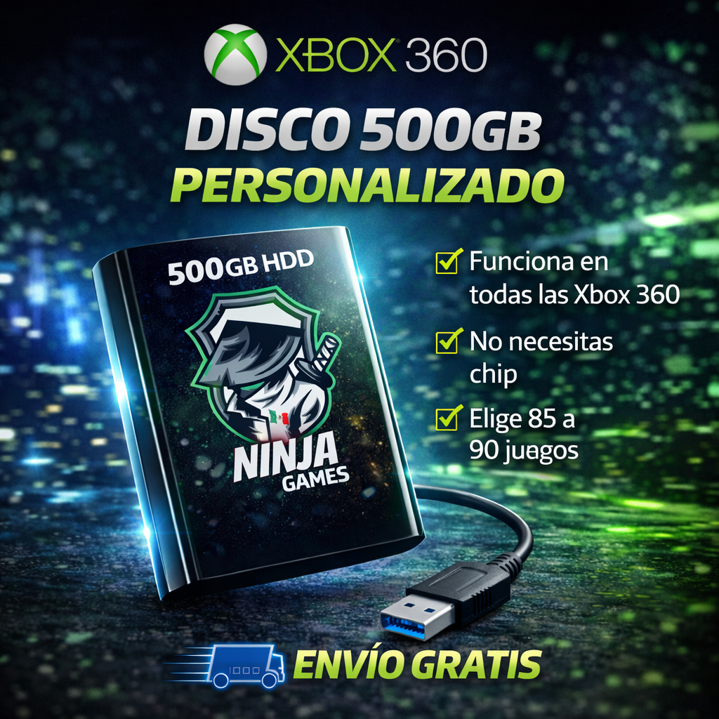 DISCO DURO PERSONALIZADO 500 GB