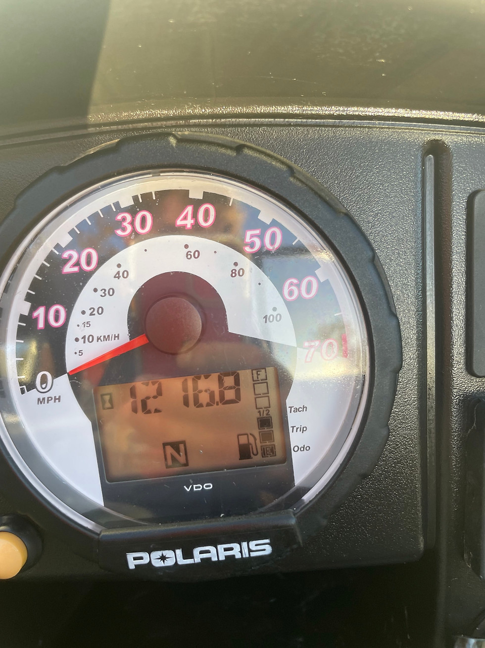 Thumbnail: 2012 Polaris Ranger 500 EFI (Red/ Black)