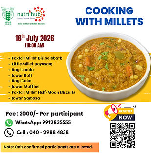 Cooking with millets