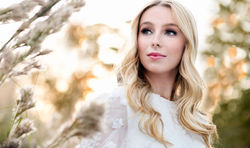 Stretch across the top