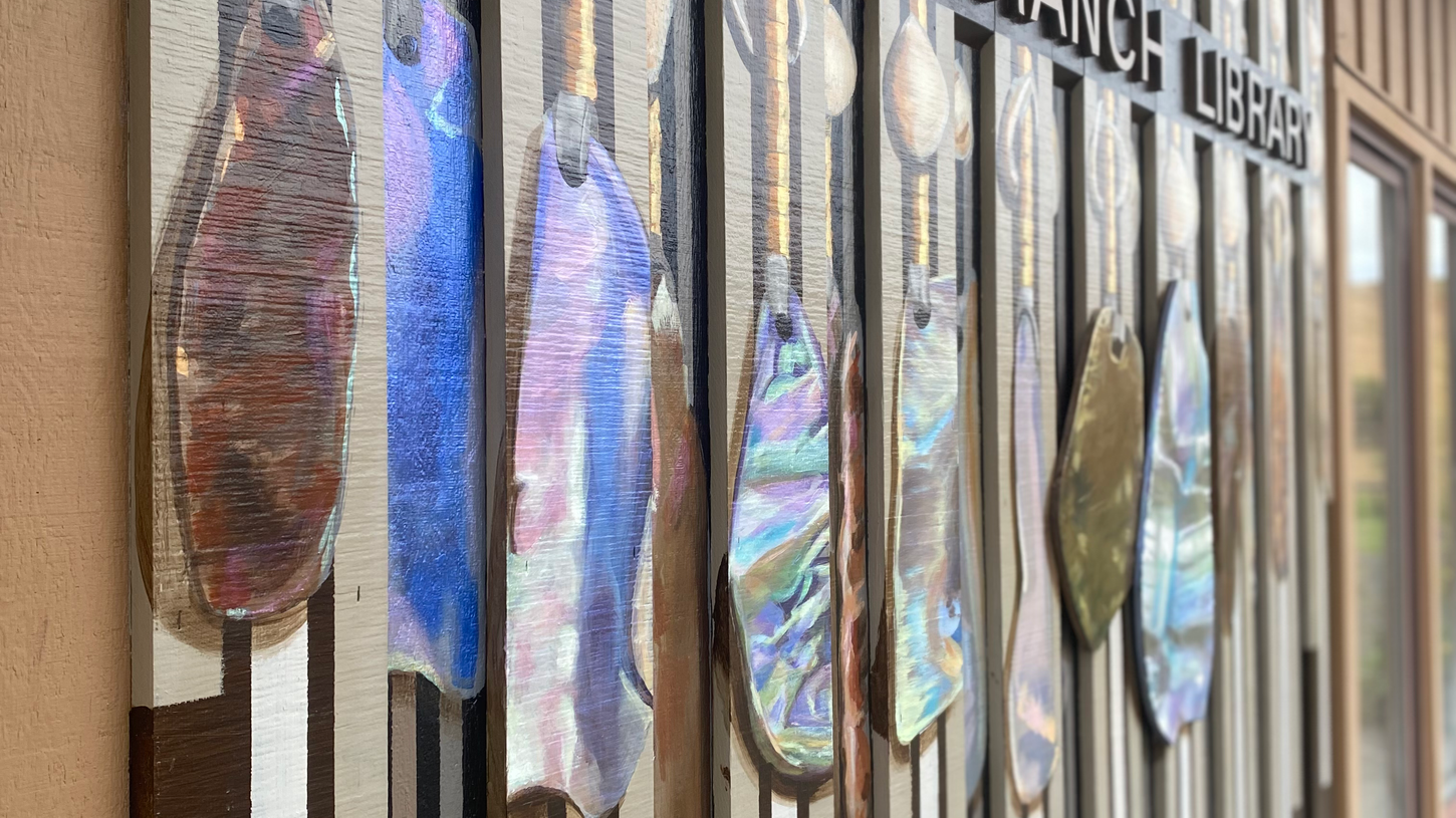 Arcata library mural
