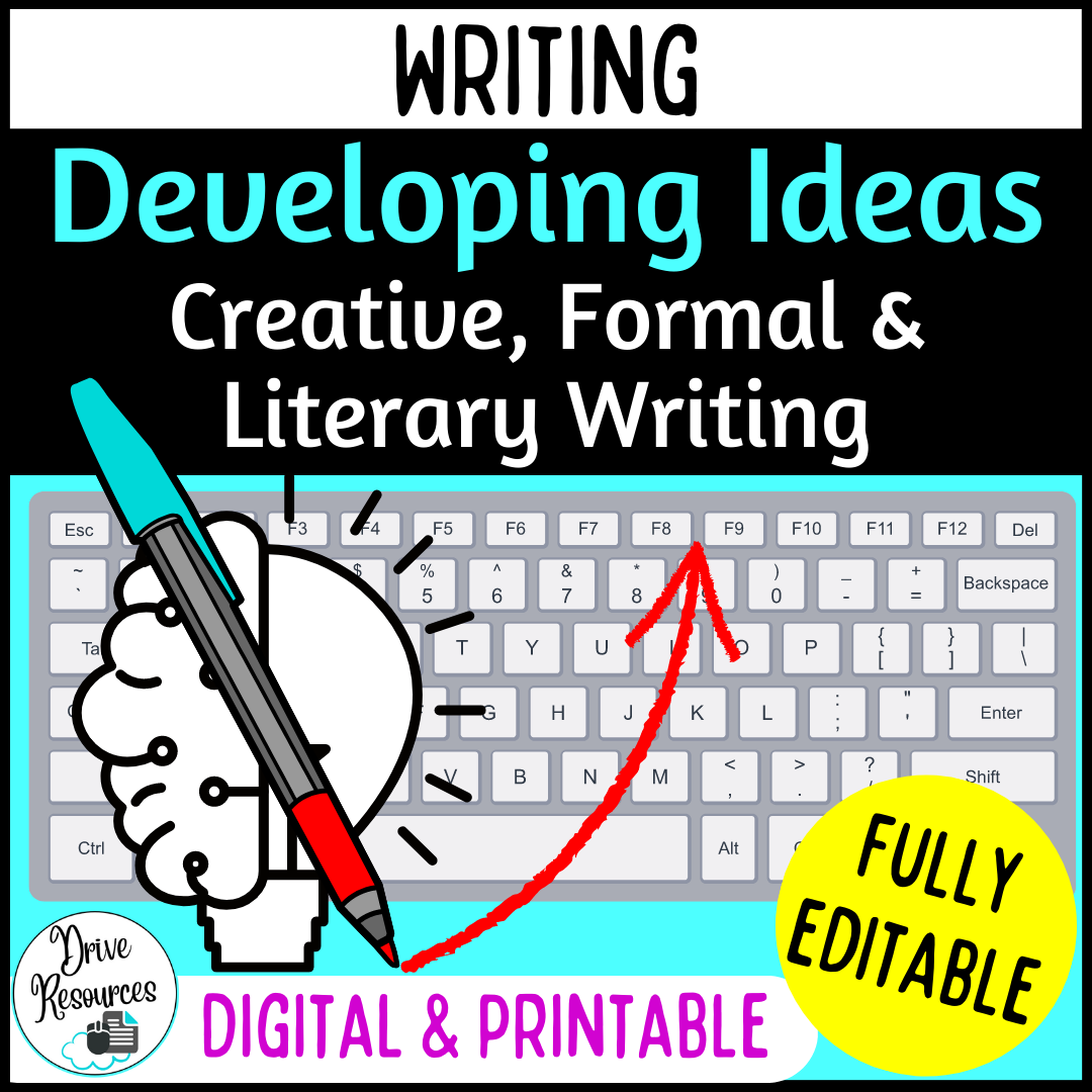 Develop ideas in writing