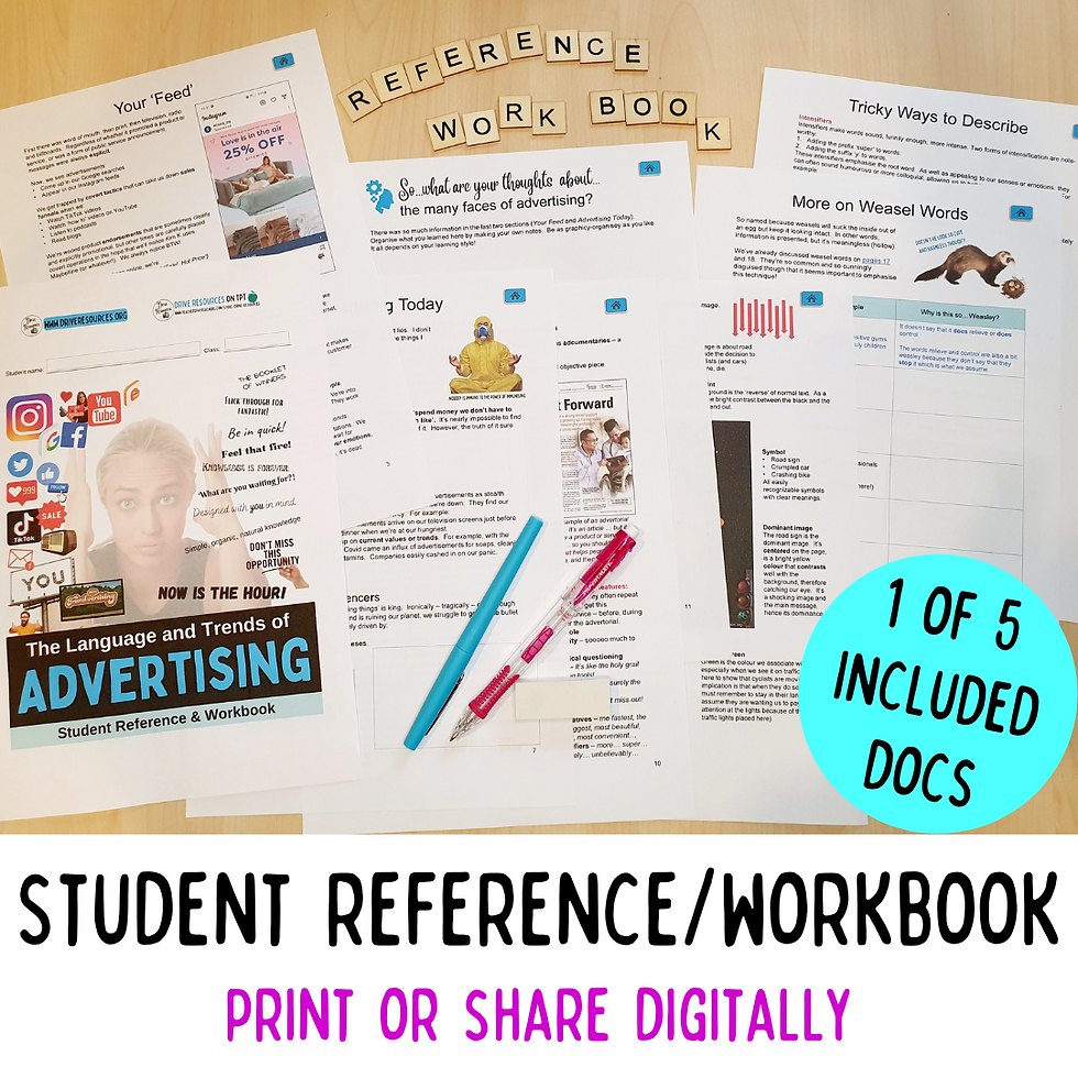 Thumbnail: Advertising - Persuasive Language and Trends