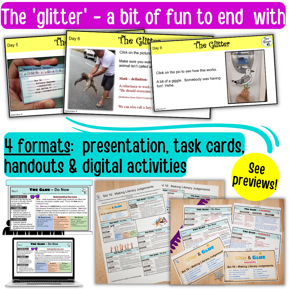 Thumbnail: 100 Differentiated Essential Mini Lessons for English - Sets 11-20