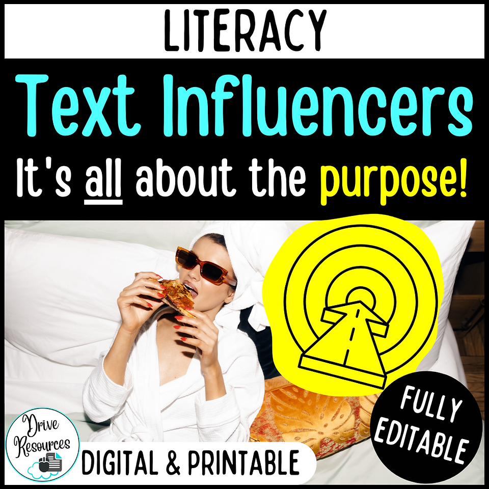 teaching students how to discuss text purpose
