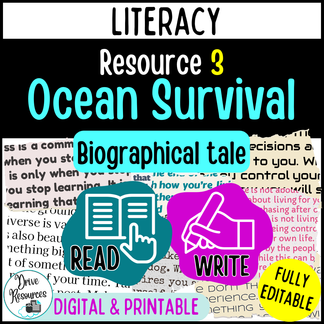 Literacy - Reading and Writing Activities - Resource 3