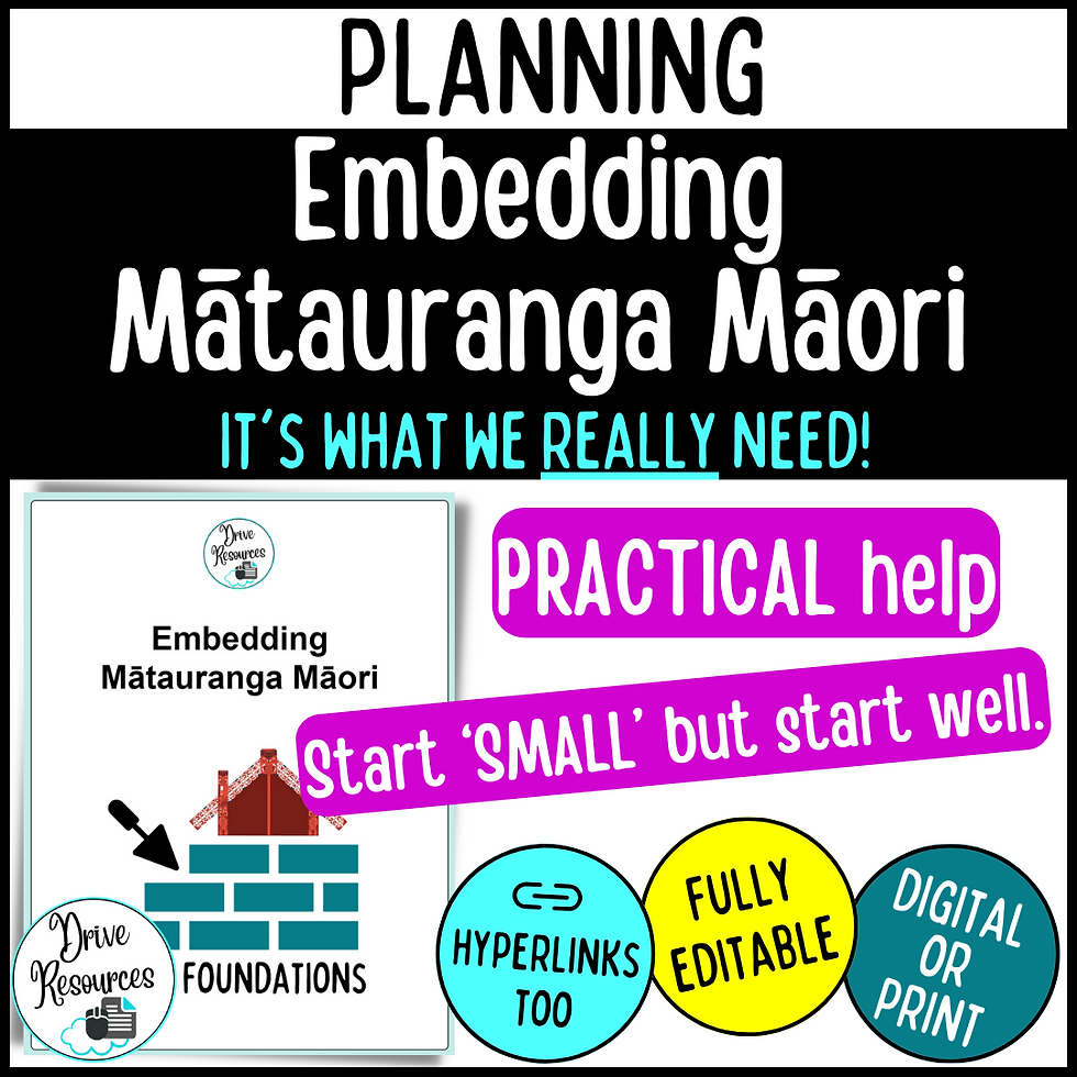 Mātauranga Māori in English classrooms