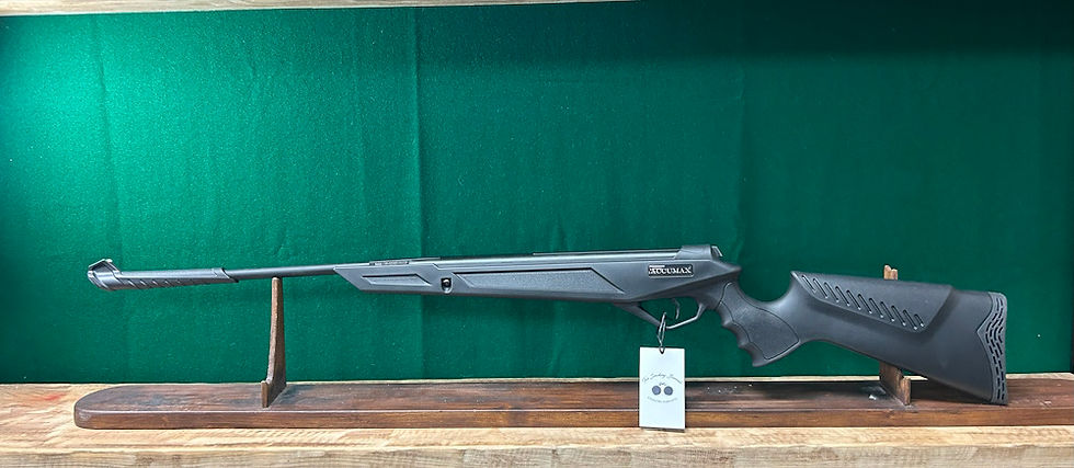 Thumbnail: Accumax Black .22/.177 Break Barrel Air Rifle