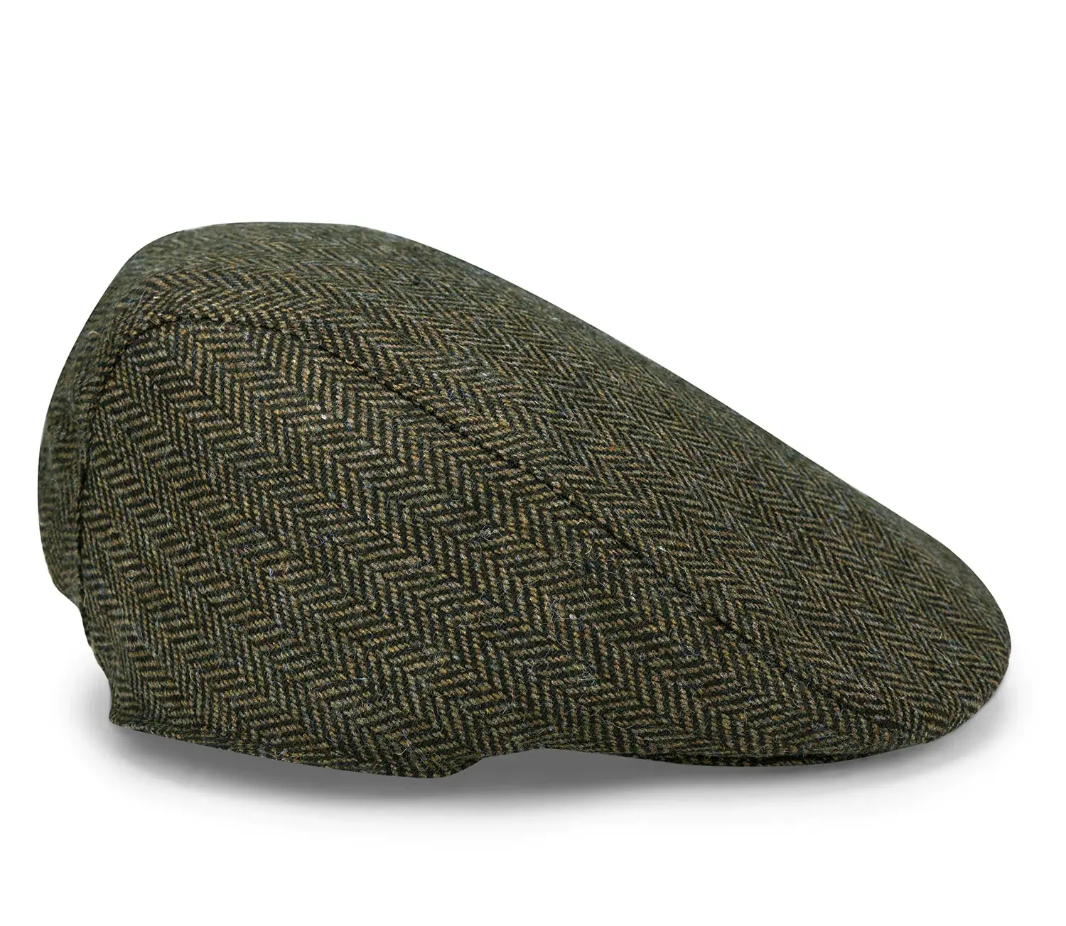 Hoggs of Fife Tweed Herringbone Cap