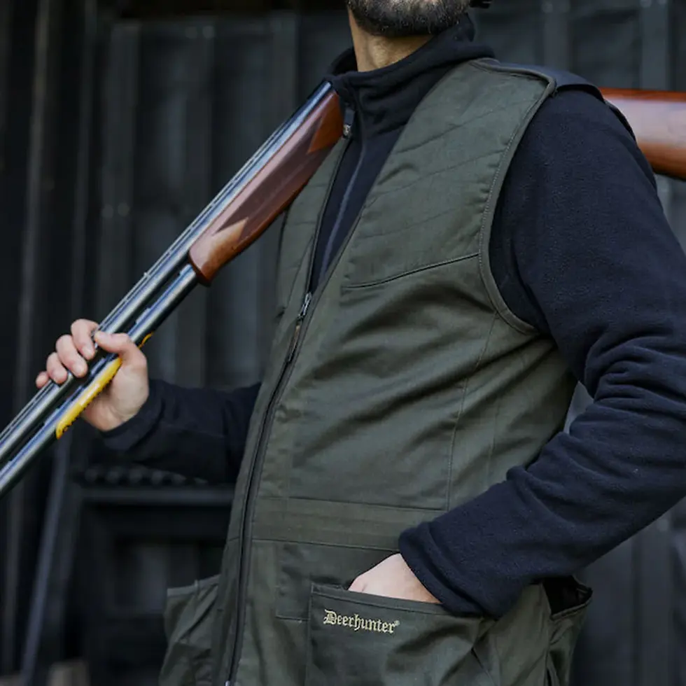 Thumbnail: Deerhunter Atlas Shooting Waistcoat (Timber)