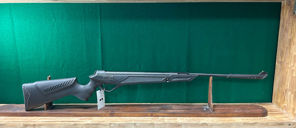 Accumax Black .22/.177 Break Barrel Air Rifle