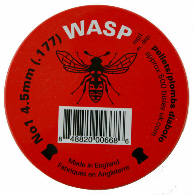 Wasp No1 Red .177 Pellets x500