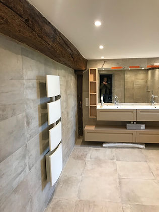 Nouvelle salle de bain, DME batiment renovation complète
