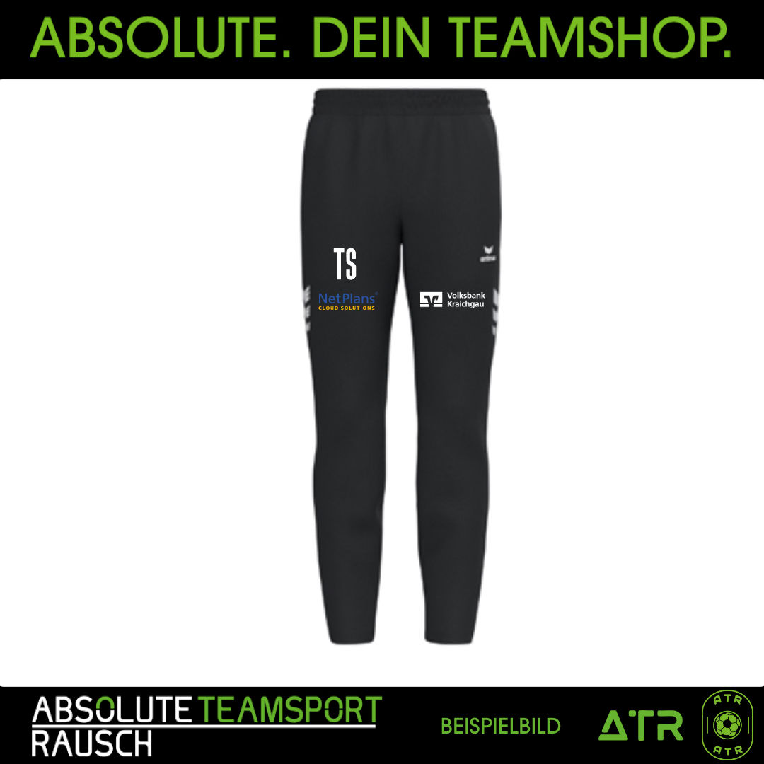 ERIMA Pant schwarz 1102504 | 1102501