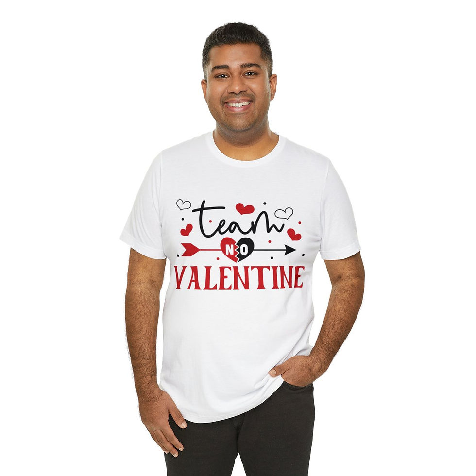 Thumbnail: "Team No Valentine" Women's Valentine's Day shirt