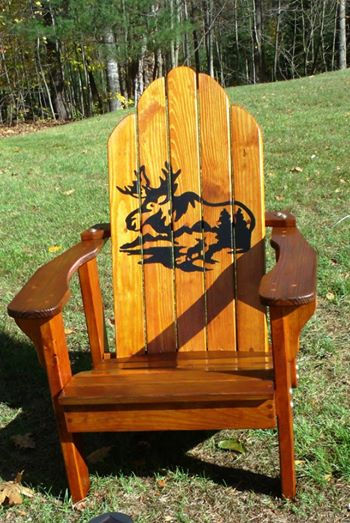 Cedar Adirondak Moose