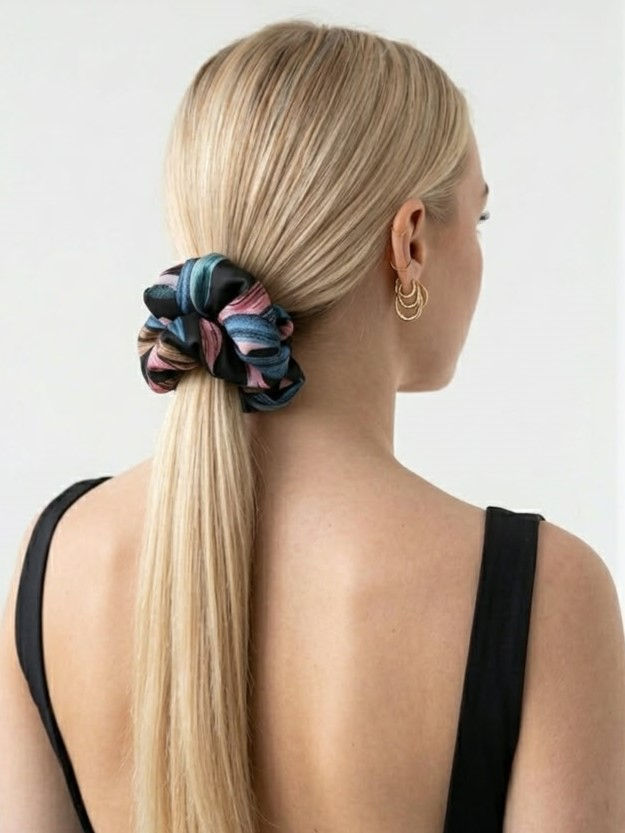 Miniatura: Maxi scrunchie GESTURE No.1