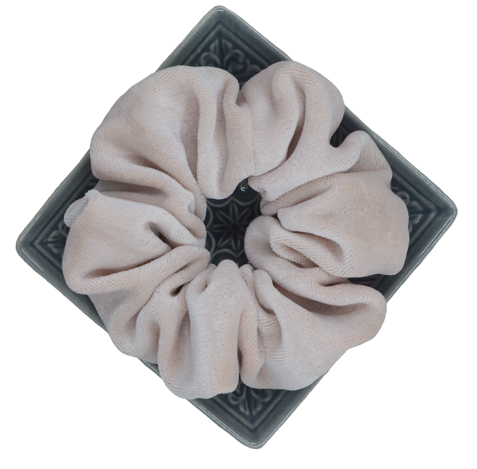 Miniatura: Basic scrunchie VELVET