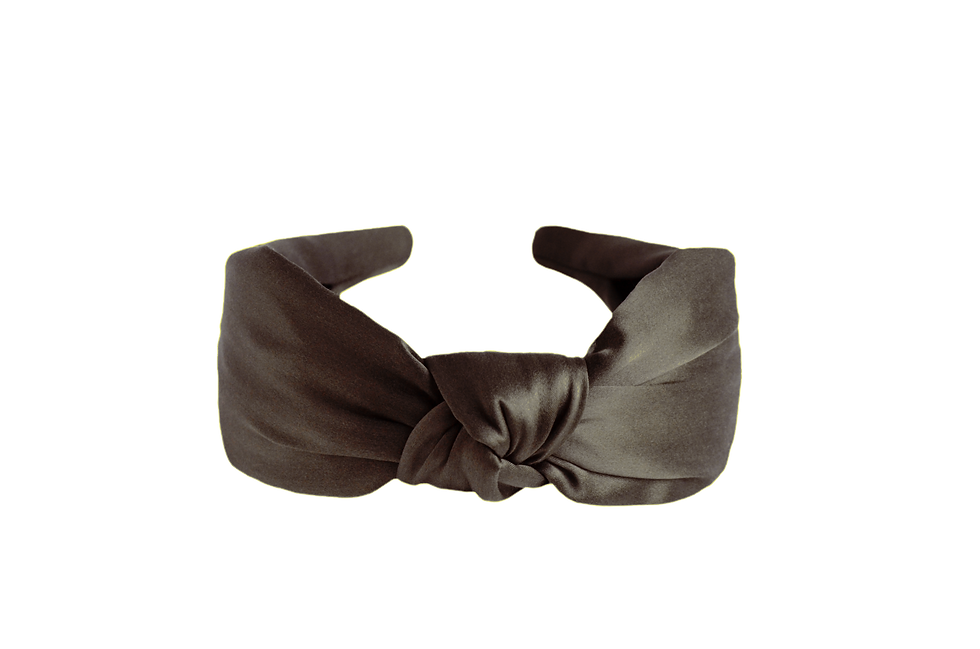 Opaska pin-up CHOCO BROWN