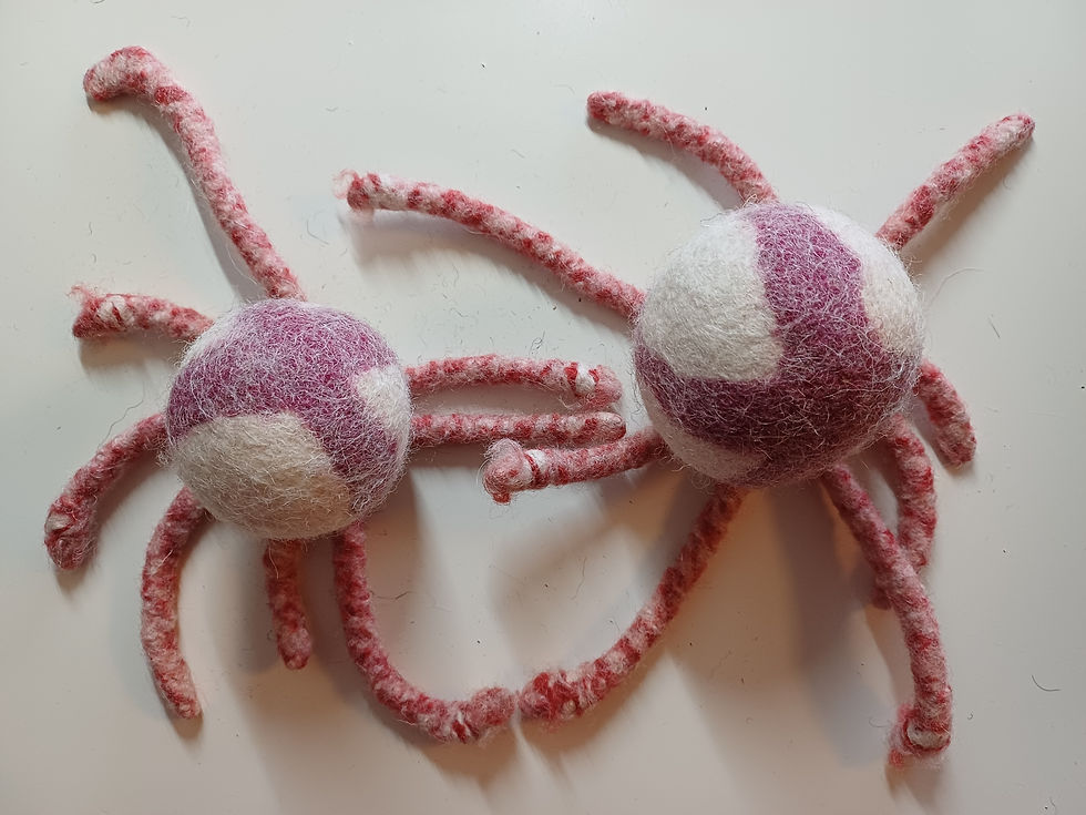 Miniaturbild: Oktopus aus Bio-Wollfilz