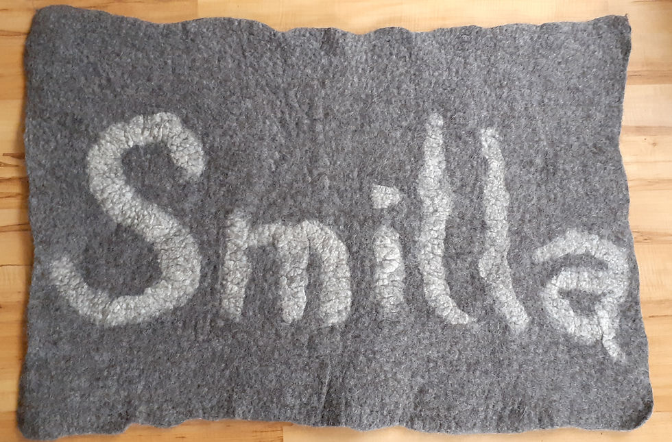 Miniaturbild: Katzendecke aus Wolle