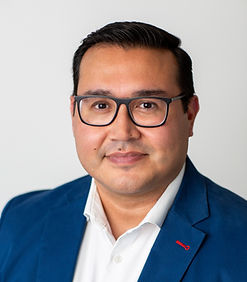 A portrait photo of Board Chair: Andy Robles, MBA.
