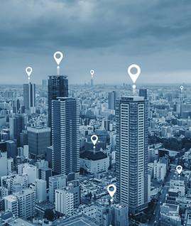 Buildngs showing locations for Networks