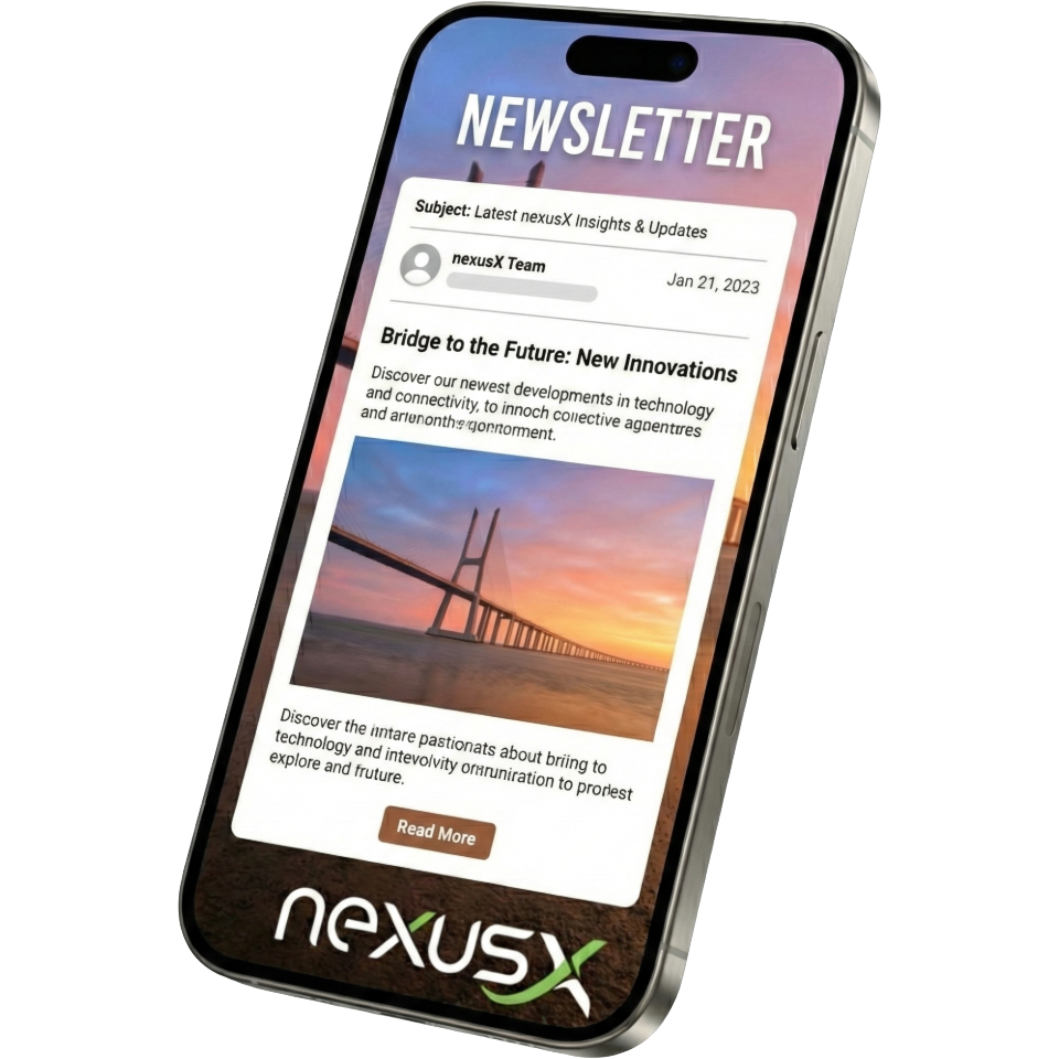 nexusX iPhone Newsletter