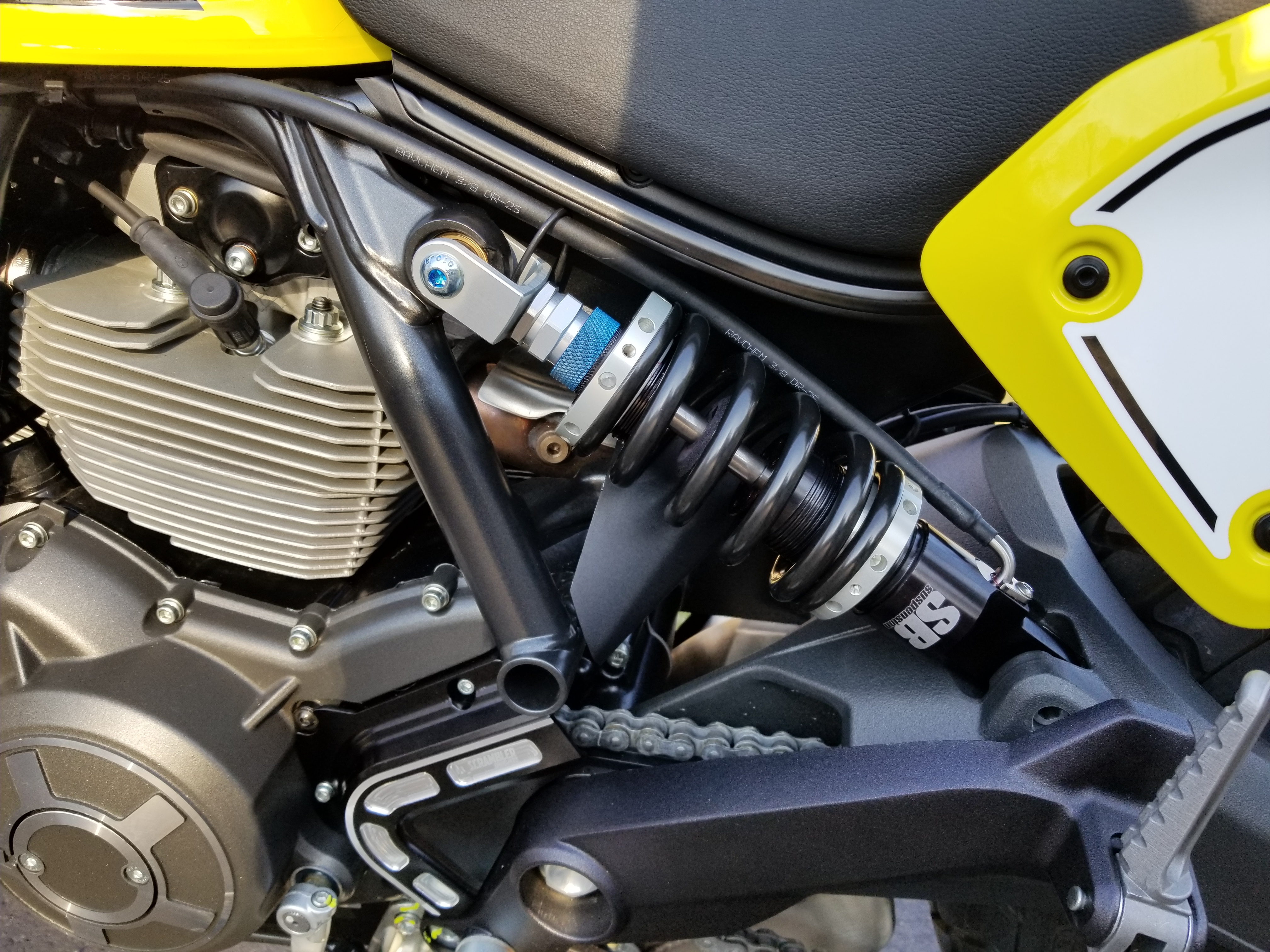 ducati scrambler rear shock