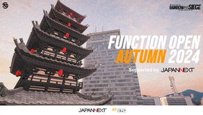 【 大会開催のお知らせ 】R6S Function OPEN Autumn 2024 Supported by JAPANNEXT