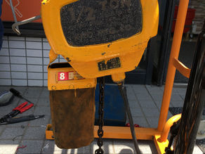 【中古用】KITO キトー 200V 1/2ton 電動チェーンブロック Y-EH-1  87 お買い取りさせて頂きました🛠