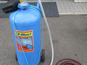 中古品 EZ-Blust イージーブラスト ウエットブラスト EZ40-SX オプションブースターキット付き買取ました。