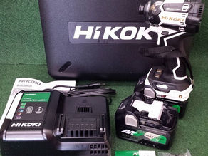 未使用品 HiKOKI ハイコーキ 36V充電式インパクトドライバ 特別限定色 ホワイト&ゴールドWH36DC(2XP)(WG)買取ました。
