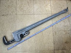 【中古品】 RIDGID 48インチ 大型のアルミパイプレンチ お買い取りさせて頂きました🛠