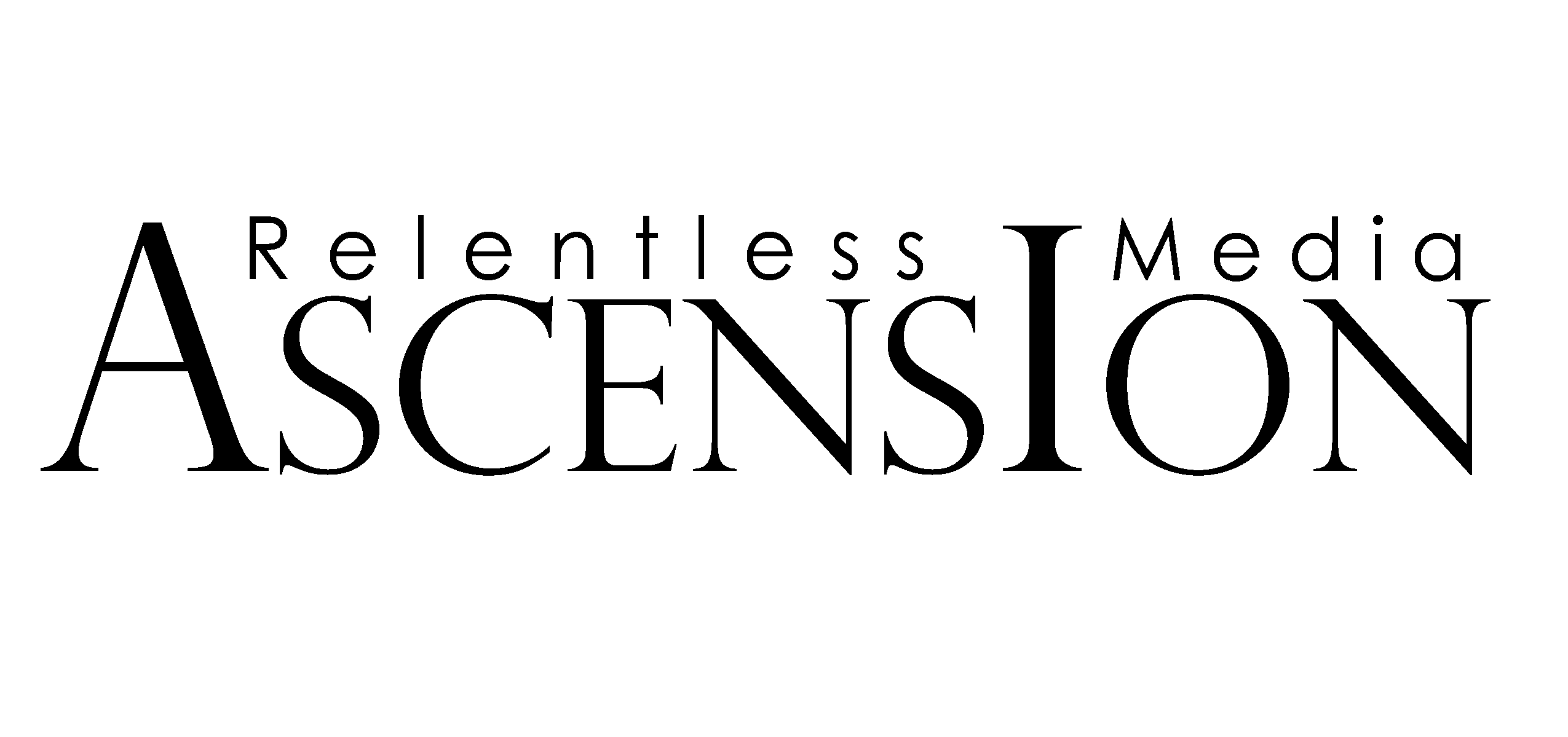 Relentless Ascension Media text / font logo