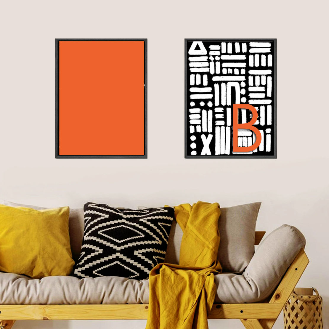 Modern Tribes B Photo Print