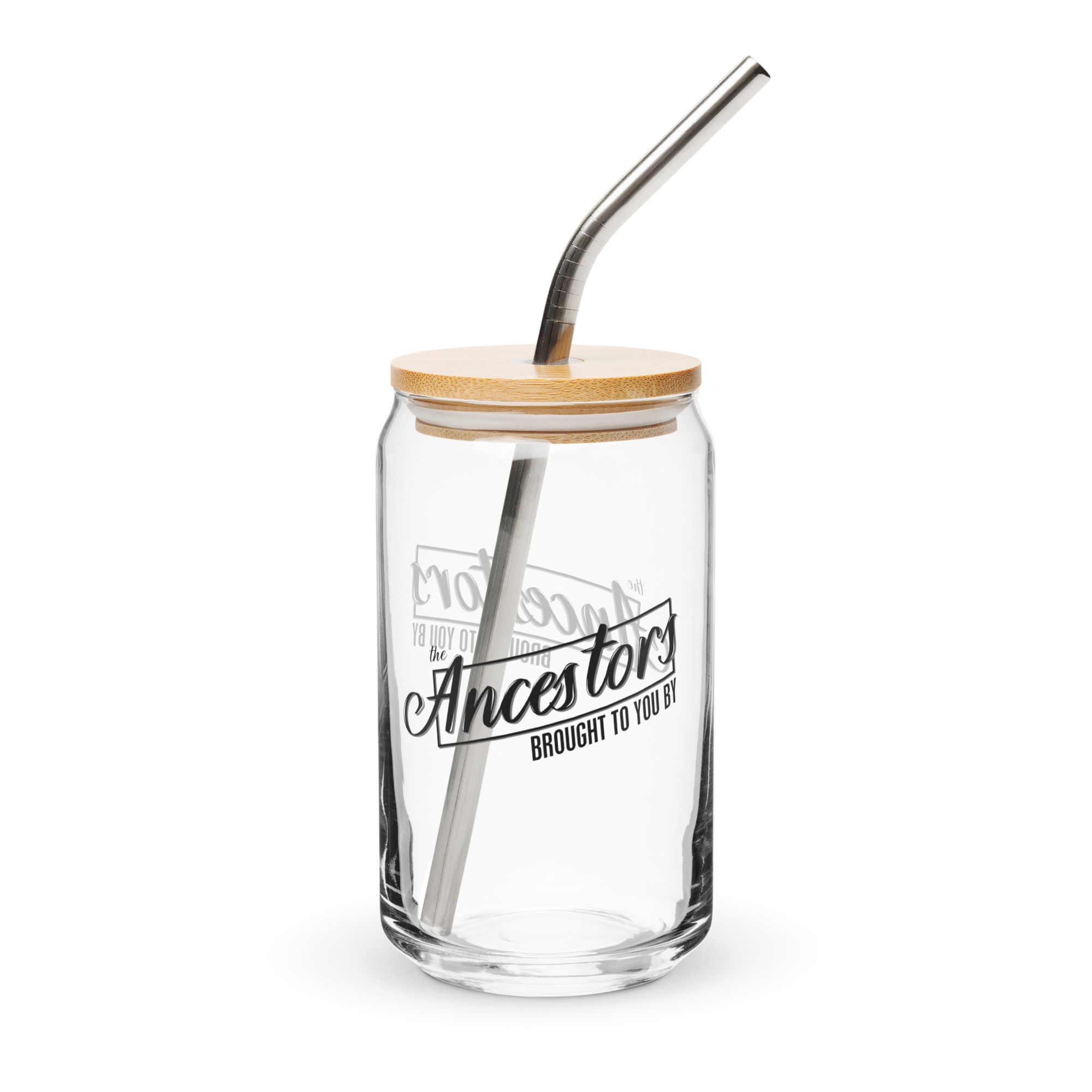 The Ancestors Can-shaped Glass