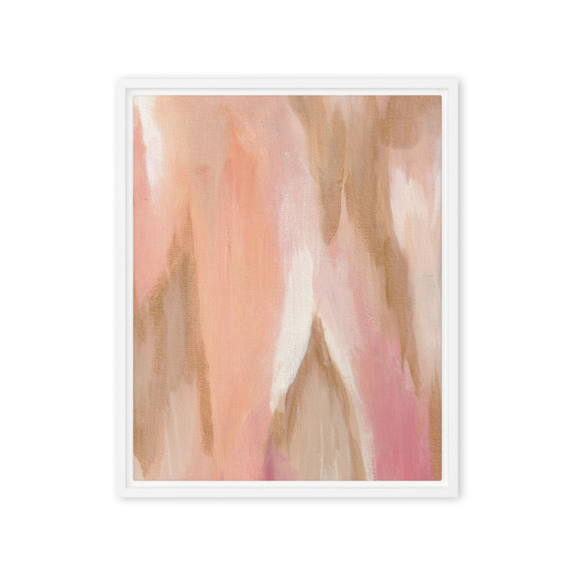 Desert Summer Framed Canvas A