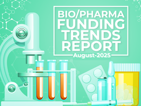 August Funding trend Biotech & pharma