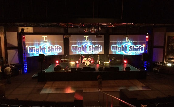 Edgewater Casino Stadium Club Stage July